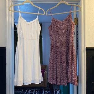 Two old navy summer dresses
